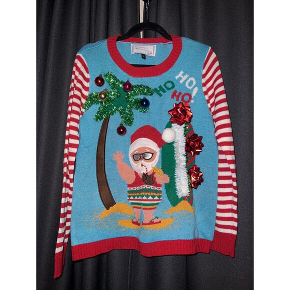 Ugly Christmas Sweater Xmas Size Large - Picture 1 of 3